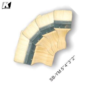 OEM Reusable Pure Bristle Paint Brushes Multipurpose with Wooden handle