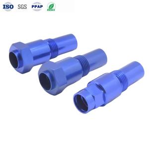 Precision CNC Aluminum Parts with ±0.01mm Tolerance Anodized