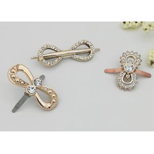 Shoe Decoration Plastic Shoe Buckles 48*15MM Abrasion Resistant Fashion Design