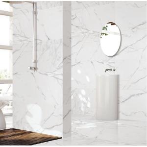 Hotel Marble Look Porcelain Tile , Faux Marble Porcelain Tile 60x120 Cm Size