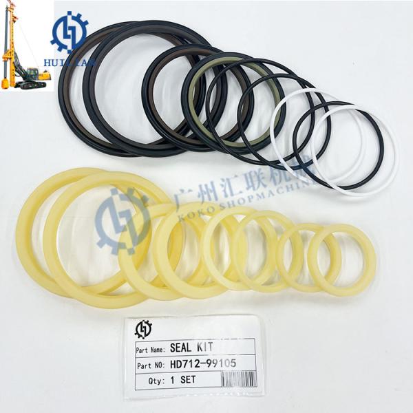 Close-up of seal kit parts