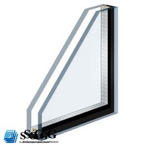 reflective double low e glass