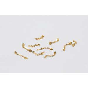 Mesh Base Lingual Button With Chain used in various orthodontic situations