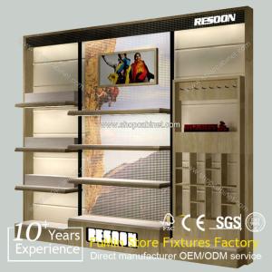 China 2015 Customized Metal Free standing display clothes hanging racks on sale