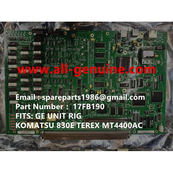 Buy 17FB190 CARD KOMATSU GE TEREX UNIT RIG BUCYRUS  MT4400AC MT5500 MT3600 NTE240 NTE260 NHL DUMP TRUCK HAULER MINING at wholesale prices