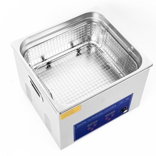 Industrial Ultrasonic Cleaner 15L Capacity 760W Power Adjustable Machine with