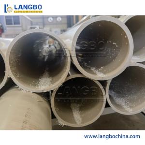 PVC Plastic Pipe Manufacturing Machine Capacity 300kg / PVC Tube