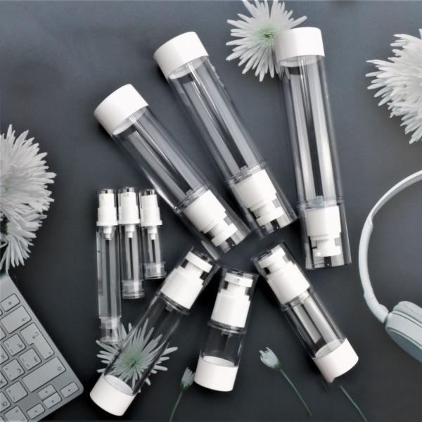 Buy Personal Care 50ml Airless Pump Bottle Cosmetic Packaging Customized at wholesale prices