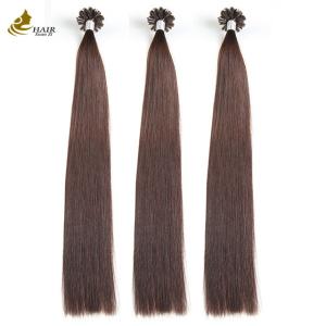 Top Quality Natural Real Human U Tip Nail Hair Extensions