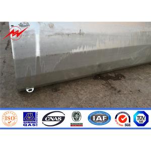 OEM Galvanized Round Electric Steel Pole Electrical Round Hot Dip