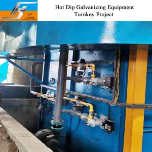Quality Galvanizing Various Steel Parts with Hot Dip Galvanizing Furnace Equipment for sale