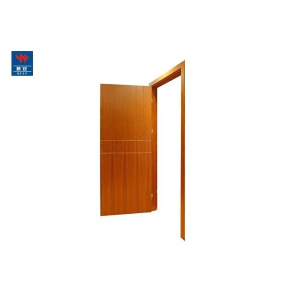 BS476 Certified Fire Rated Escape Wooden Door Interior Wood Doors