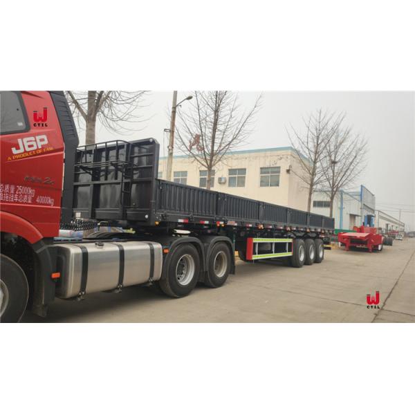 Buy Cattle 60t Truck Semi Trailers 12m Heavy Fence Semi Trailer at wholesale prices