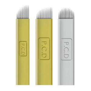 PCD Eyebrow Tattoo Machine Needle Embroidery Microblading Blade Permanent Makeup