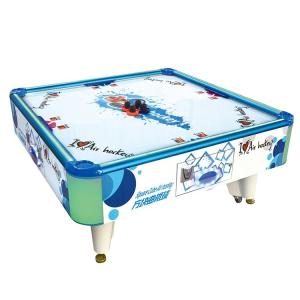Square Cube Electronic Air Hockey Table Game Machine For 2 Players