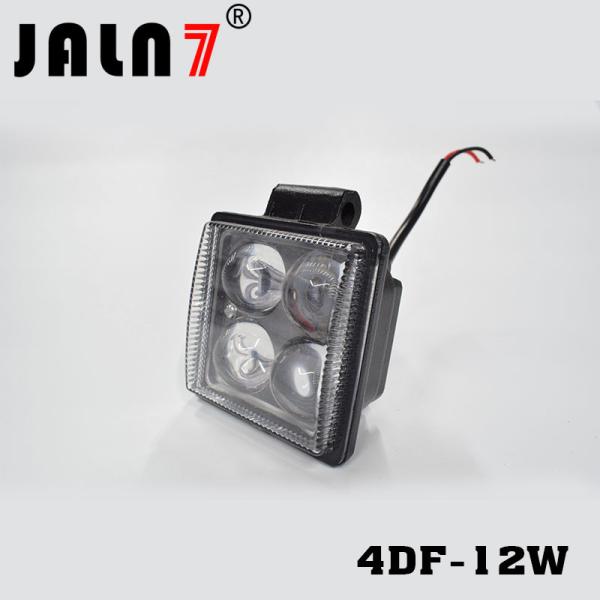 Led Work Light JALN7 12W 4D Lens Car Driving Lights Fog Light Off Road Lamp Car Boat Truck SUV JEEP ATV Led Light