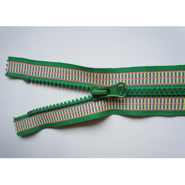 Colourful metel pull background nylon coil zipper zipper for jacket , coat , dress