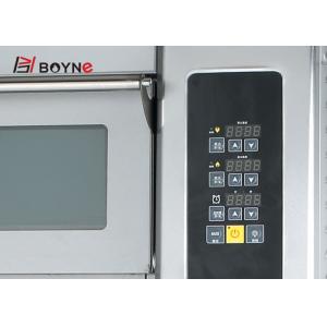 Double Layer Four Trays Electric Oven Mid-End Microcoputer Controlled For Bakery