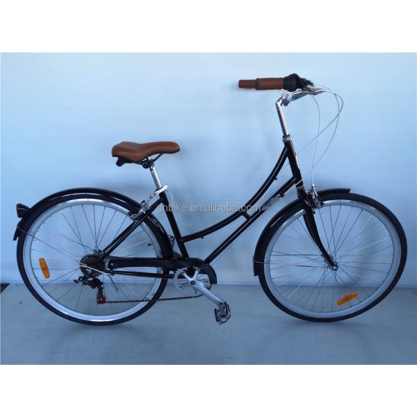 Ride in Style Men's Vintage Single Speed Bicycle with Steel Fork and Kenda 700C Tires