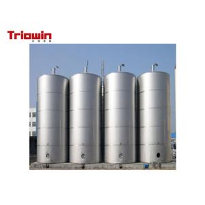 Large Capacity Dairy Processing Machine Outdoor Milk Storage Tank 20000~200000L