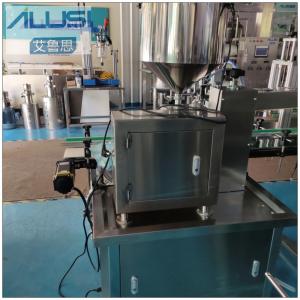 CE Certificate Gear Pump Paste Bottle Liquid Filling Machine 2000bph 11Kw