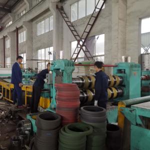 Thickness 4mm Galvanized Steel Coil Slitting Equipment Of Carbon Steel