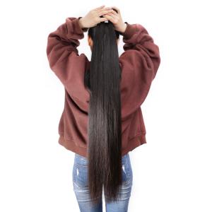 Straight Weave 40 Inch 100% Virgin Human Hair Unprocessed Full Cuticle