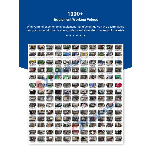 Hydraulic Type Scrap Bicycle Car Motor Tyre Two Shaft Metal Shredder Machine Scrap Metal Recycling Shredder