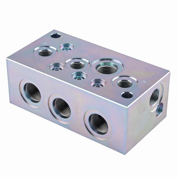 Buy CNC machining Hydraulic Valve Block Custom Hydraulic Control Valve at wholesale prices