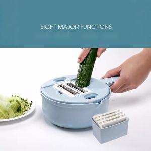 Vegetable Choppers Compact Style Slicer Bowl Shaped Multifunction Fruit Cutting