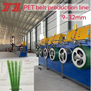 PET Strap Extrusion Line with 37KW Siemens Main Motor and 5000L Pre-Drying Tower