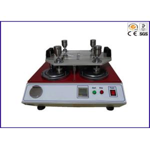 Four Heads Wear Resistance Abrasion Textile Testing Equipment , Pilling