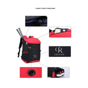 Waterproof Badminton Racket Bag Anti Theft With Laptop Inner Pocket