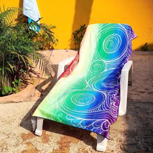 Microfiber Double Sided Sand Free Beach Towel Bulk Custom
