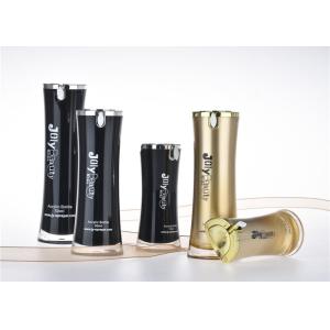 Jet Molding Neck Press Plastic Lotion Bottles Material PMMA