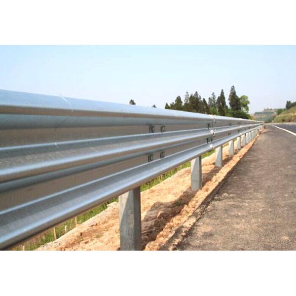 Buy Q235 Q345 Movable Road Guardrail Zinc Coating Highway Guard Rail W Beam at wholesale prices