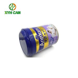 China Tin Gift Boxes for 800g Cookie Food Powder Empty Tinplate Tin Gift Box/Large Tins With Lids OEM Service on sale