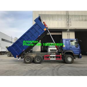 Blue 20M3 40T LHD Heavy Duty Dump Truck Front Lifting