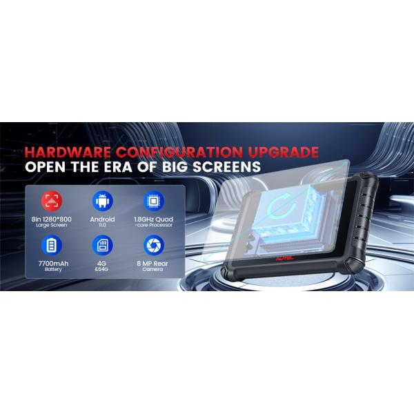 Autel MaxiCheck MX900 OBD2 All System Diagnostic Scanner Bi-Directional Control DoIP/CAN FD Read/Clear Code 40+ Service Upgrade of MK808 MX808