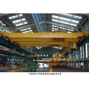 High Level Slewing Overhead Crane Telescopicel Ectromagnetic With Carrier Beam