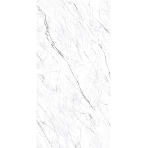 Foshan Supplier Living Room Porcelain Floor Tile Full Body Carrara White Marble
