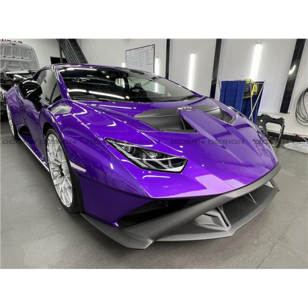 Dry Carbon Fiber Carbon Fiber Body Kit for Lamborghini Huracan STO Huracan STO Upgrades OEM-style Front Shovel Diffuser Body Kit