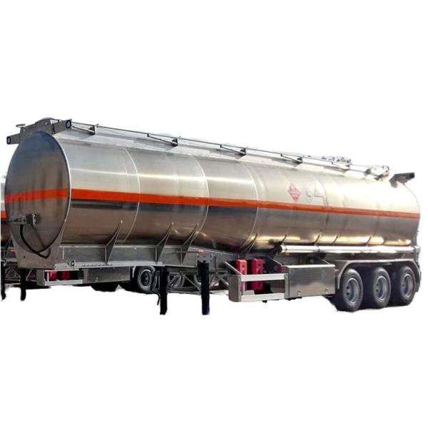 Buy High Quality Carbon Steel Nice Utility Truck Trailers 60T Fuel Oil Tanker Semi Trailer at wholesale prices