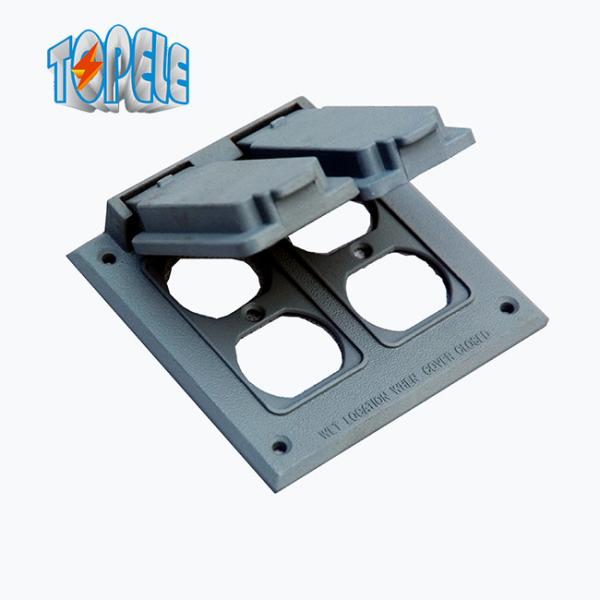 UL 2 Gang Weatherproof Cover For Decorative GFCI