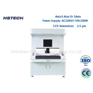 Quality Automatic CCD Positioning Dual Table 3 Axis Visual Glue Dispensing Machine HS-VS400 for sale