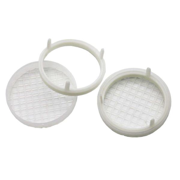 Round Queen Cage Queen Rearing Beekeeping Plastic Bee Queen Catcher White Color