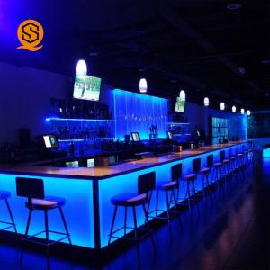 OEM ODM Solid Surface Bar Counter With Hygienic Antibacterial