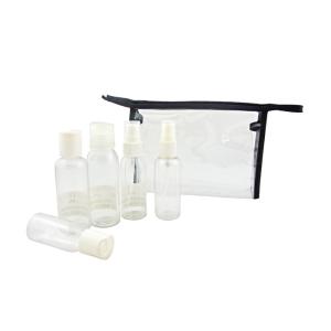 Customized Logo Airline Amenity Kits Travel Containers For Cosmetics