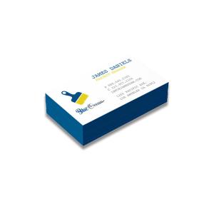 Elegant Edge Colored Business Name Cards Art Paper For Business And Office