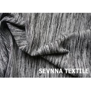 Semi Dull Polyester Woven Fabric , Vanish Patterned Polyester Lycra Fabric